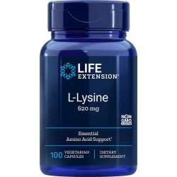 L-lisina, 100 capsule