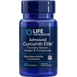 Extrait avancé de curcuma Curcumin Elite ™, gingembre et turmerones