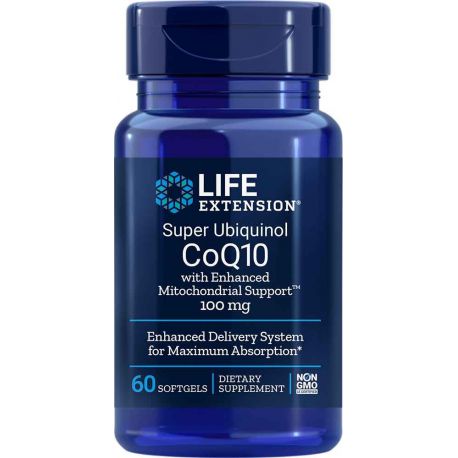 Super Ubiquinol CoQ10 with Enhanced Mitochondrial Support™ 100 mg, 60 softgels