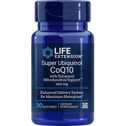 Super Ubiquinol CoQ10 con Enhanced Mitochondrial Support™, 200 mg 30 cápsulas blandas