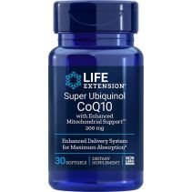 Super Ubiquinol CoQ10 with Enhanced Mitochondrial Support™, 200 mg 30 softgels