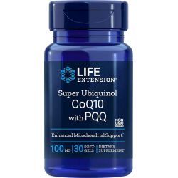 Súper Ubiquinol CoQ10 con PQQ, 30 cápsulas