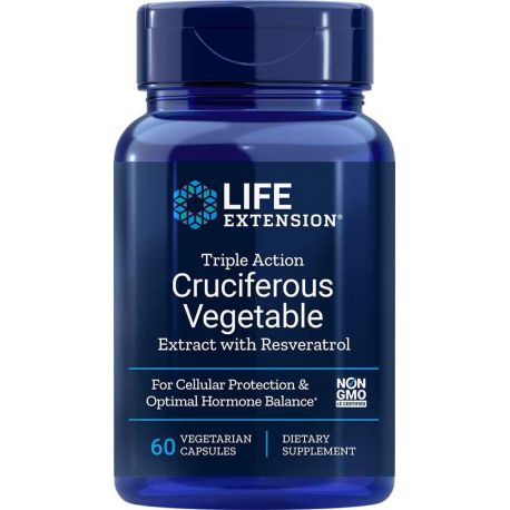 Triple Action Cruciferous Vegetable Extract with Resveratrol