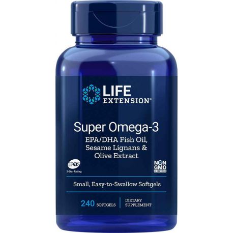 Super Omega-3 EPA/DHA with Sesame Lignans & Olive Extract