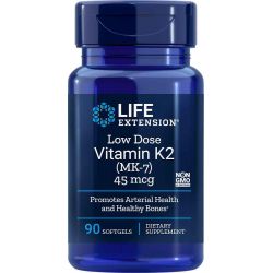 Dosis bajas de vitamina K2 (MK-7)