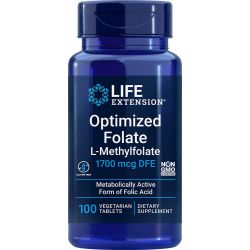 Folato ottimizzato (L-metilfolato) 1.700 mcg DFE