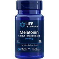 Melatonin 6 Stunden zeitgesteuerte Freisetzung 750 mcg