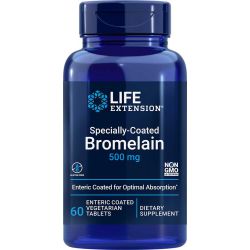 Specjalnie powlekane tabletki z Bromelainą 500 mg, 60 tabl.