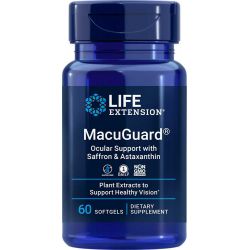 MacuGuard® Soutien Oculaire au Safran & L'astaxanthine