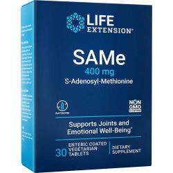SAM-e 400 mg (S-adenozylometionina) 30 tabletek