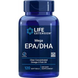 Mega EPA/DHA, 120 cápsulas