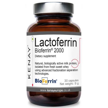 Laktoferyna BioFerrin® 2000, 30 kaps.