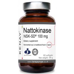 Nattokinaza 100 mg NSK-SD®, 60 kaps.