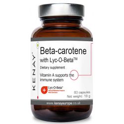 Beta - karoten Prowitamina A Lyc-O-Beta™, 60 kaps.