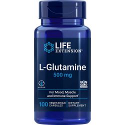 L-Glutamina 500 mg, 100 kaps.