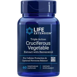 Extracto de Vegetales Crucíferos de Triple Acción con Resveratrol