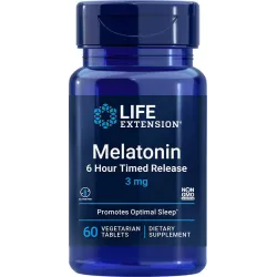 Melatonin 6 Stunden zeitgesteuerte Freisetzung 3 mg