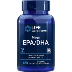 Mega EPA/DHA EU, 120 cápsulas