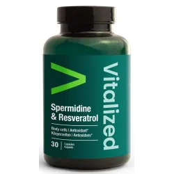 Vitalized Espermidina y resveratrol